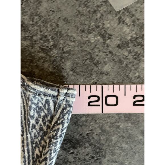 Y2k American Eagle Dress Womens Large Geometric Boho Criss Cross Strap Back - Picture 7 of 9